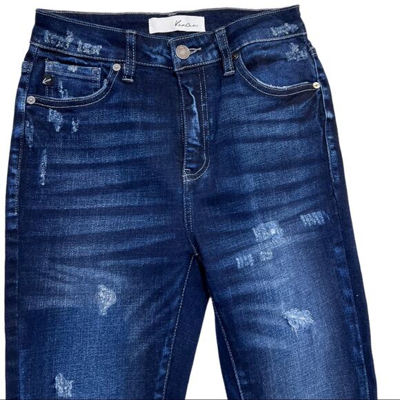 KanCan Hilarie High Rise Distressed Super Skinny Jeans - Picture 5 of 11